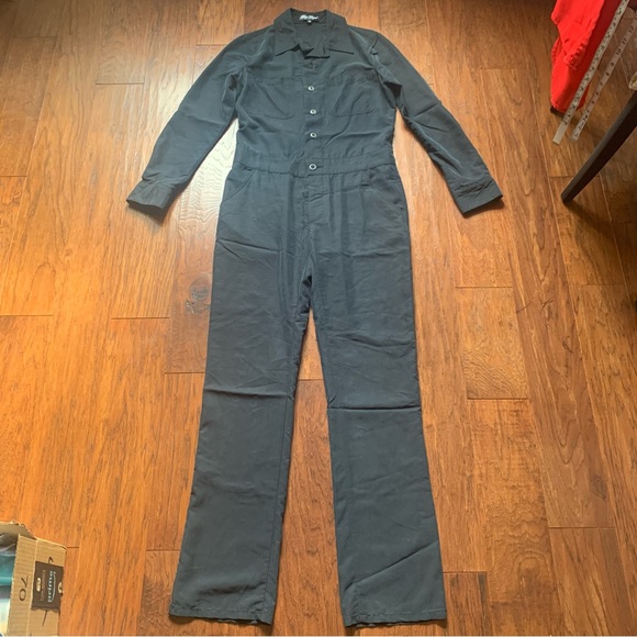 Blue Pearl by Allen Schwartz Button Up Jumpsuit - Size XS - Picture 2 of 10